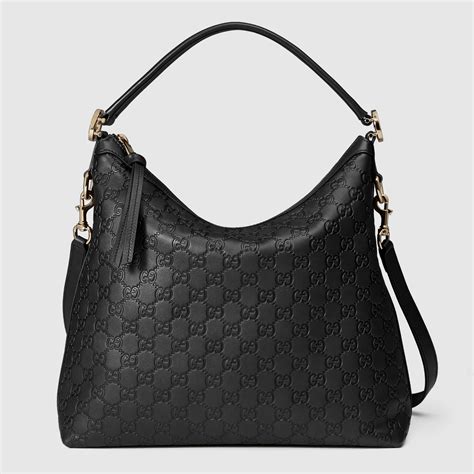 gucci miss gg leather hobo|gucci hobo bags outlet.